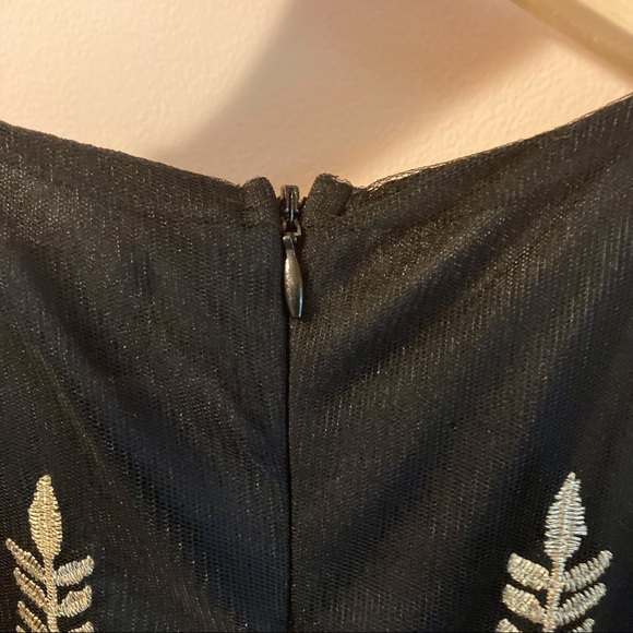 Altar’d state M black gold embroidered FNF dress - Picture 10 of 16